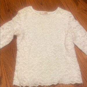 White Lace Top